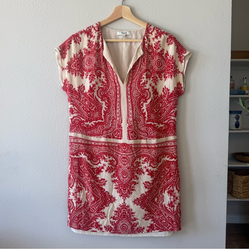 Madewell 100% Silk Dress